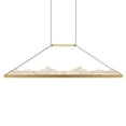 thumbnail image 6 of CWI Lighting Himalayas Integrated LED Brass Chandelier, 6 of 13