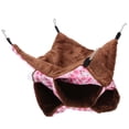 thumbnail image 4 of Cama colgante para mascotas, saco de dormir para hámster pequeño de tres capas, hamaca para hámster, respuesta rápida, 4 of 11