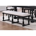 thumbnail image 2 of Solid Wood Bench - 60 - inch Long - Large Gathering - Ample Seating, 2 of 2