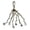 Style F, variant on Witch Bells for Door Knob Protection, Witchcraft Supplies Attracts Positive and Drive Out Negative, Handmade Witchy Gift for Your Kitchen, Door Handle, Garden and Patio, Door Hanger Magic Wind Chime