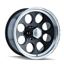 Ion 171 17X9 6X135 0Et 87Cb Black/Machined