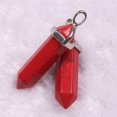 thumbnail image 1 of Pendentif en Quartz Pierre Naturelle Cristal agate Balle Hexagone Pendentif Collier, 1 of 5