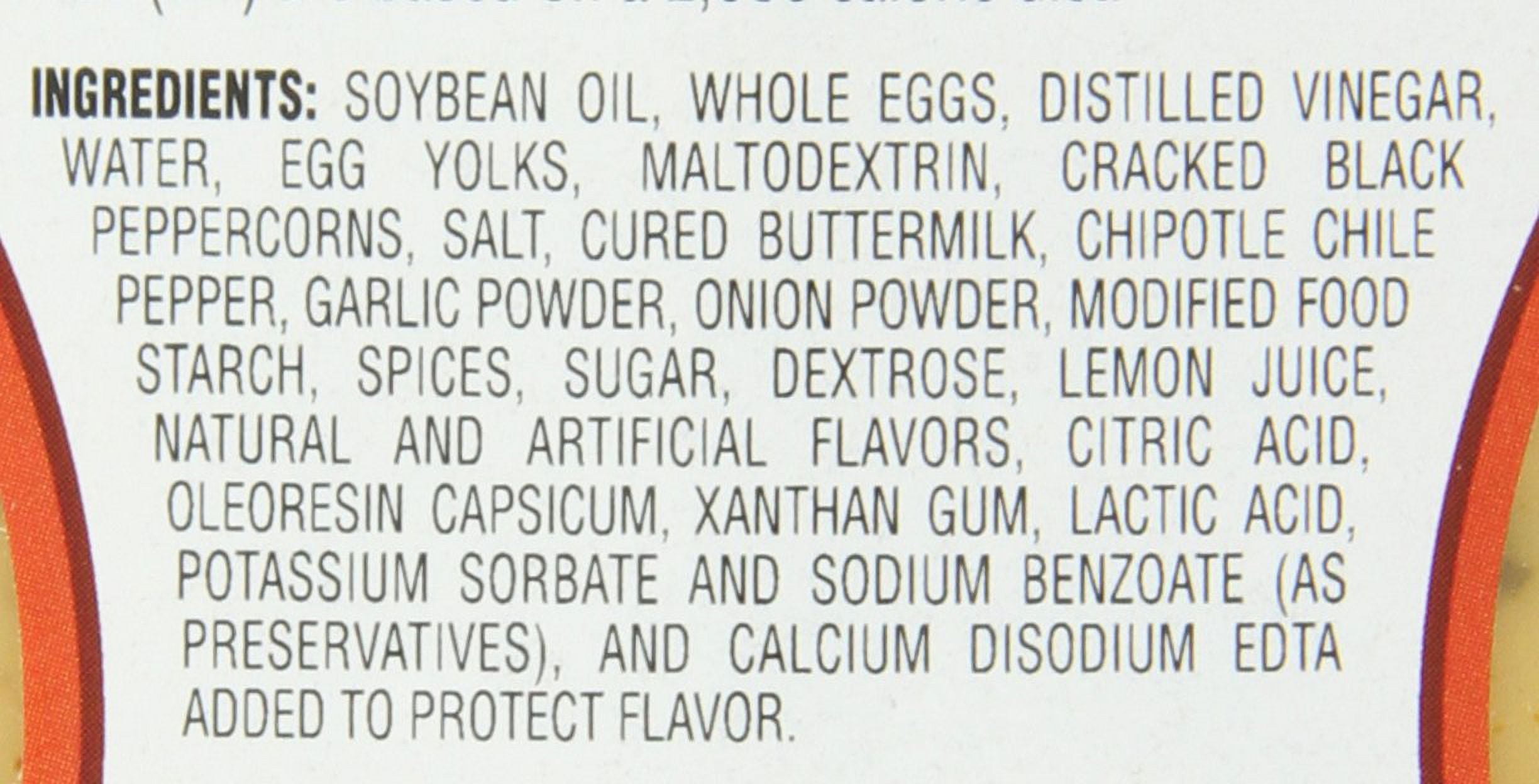 Woeber's Mayonnaise With Roasted Chipotl