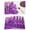Purple, variant on Purple Gold Placemats Set of 6, Abstract Flower Ombre Aesthetics Paint Placemats for Dining Table, Place Mats for Kitchen Tabletop, Waterproof Wipeable Dining Table Mats Set