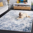 thumbnail image 3 of SAFAVIEH Amelia Alastar Abstract Distressed Area Rug, Dark Blue/Gray, 10' x 14', 3 of 11
