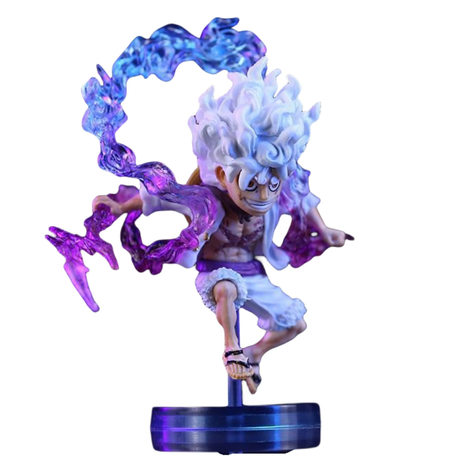 Njube Anime Figure YZ Nica Luffy PVC Action Toys Otaku Favorite Static Statue Game Decoration Gift 10CM
