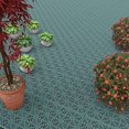 thumbnail image 4 of Pure Garden 50-LG1170 Patio & Deck Tiles-Interlocking Diamond Pattern Outdoor Flooring Pavers - Green - Set of 6, 4 of 8
