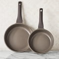 thumbnail image 1 of Juego de 2 Piezas - Sartén de 20 cm y Sartén de 24 cm Antiadherente de Granito Gris - Tecnologia Italiana - 100% libre de PFOA - Color Gris, 1 of 9