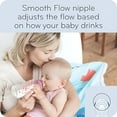 thumbnail image 6 of NUK Smooth Flow Anti-Colic Bottle, 5 oz, 3-Pack, Grey, 6 of 8