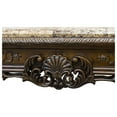 thumbnail image 3 of Best Master Traditional Solid Wood and Faux Marble Top Console Table in Cherry, 3 of 4