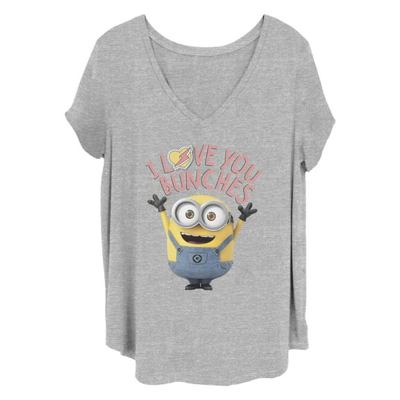 Women's Despicable Me Bob Love You Bunches Graphic T-Shirt