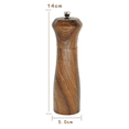 thumbnail image 2 of Molinillo de pimienta Manual, molinillo de especias para cocina de madera, madera de acacia de 6 pulgadas MFZFUKR CPB-US-YYM636-1, 2 of 5