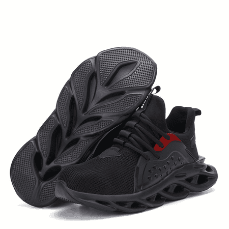 

SHENZHENXULIZX Durable Men‘s Steel Toe Blade Type Safety Shoes with Puncture-Proof Comfortable and Non-Slip Rubber Sole Work Shoes