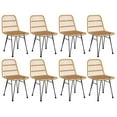 thumbnail image 2 of vidaXL 9 Piece Garden Dining Set Poly Rattan, 2 of 5