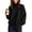 24#Black, variant on Womens Sweaters Chunky Knit Turtleneck Long Sleeve Pullover Tops Loose Fit Cozy Warm Fall Winter Basic Sweater for Ladies Trendy