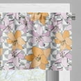 thumbnail image 3 of Ambesonne Floral Window Valance, Pastel Bicolour Lily Flora, 42" x 12", Multicolor, 3 of 5