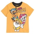 thumbnail image 3 of Paw Patrol Chase Marshall Rubble T-Shirt and Twill Shorts Outfit Set Toddler to Little Kid, 3 of 5