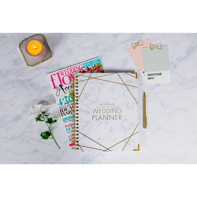 Wedding Planner Gift Set for the Bride to Be: 9x11 Hardcover