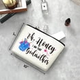 thumbnail image 2 of Bolsa de cosméticos Decohim, divertida, regalo para madrina, para mujer, de algodón, 2 of 6