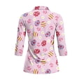 thumbnail image 3 of Uorisanigo Easter Egg Flower Women's Golf Top Size 2XL Versatile Casual Long Sleeve Golf Polo Shirts with 1/4 Zipper Quick Dry Athletic Tops for Workout Sports Comfortable Pullover, 3 of 7