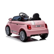 Best Ride On Cars Fiat 500 12V Pink