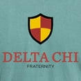 thumbnail image 3 of CafePress - Delta Chi Vertical Color Logo T Shirt - Mens Comfort Colors Shirt, 3 of 5