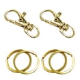 thumbnail image 2 of 25 Pieces 38MM Lobster Claw Clasps with 30pcs 28MM Pieces Keychain Rings Jewelry Findings Kit for Jewelry Making, 2 of 9
