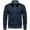 Blue, variant on Lovskoo Men Casual Fleece Lined Stand Collar Sweater Coat Full Zip Knitted Cardigan Sweaters Blue