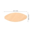 thumbnail image 2 of KAKOWELY 100Pack Beechwood Wood Joiner Biscuits for Strong Connection in Woodworking Projects, 2 of 5