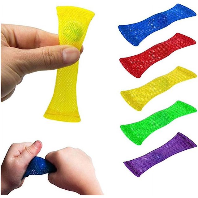 (Paquete de 5 fidgets de mármol calmantes para aumentar la concentración, aliviar el estrés para niños y adultos. Ayuda con TDAH, TOC, autismo, aula y oficina