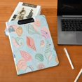 thumbnail image 6 of Iauyy Foldable Binder Clipboard, Waterproof & Scratch-Resistant, Dual Metal Clips, Holds 80 Sheets, 1 Pack,Shell, 6 of 8