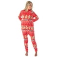 thumbnail image 6 of Friends TV Show Womens' Central Perk Ugly Christmas Sweater Holiday Hooded Pajama Union Suit Sleepwear Loungewear, 6 of 6