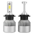 thumbnail image 1 of Spptty Hlyjoon LED Headlight Pair Of LED 36W 8000LM Headlights Conversion Kit 9-32V Waterproof Car Auto High Low Beam Bulbs 6000K Universal Silver, 1 of 8