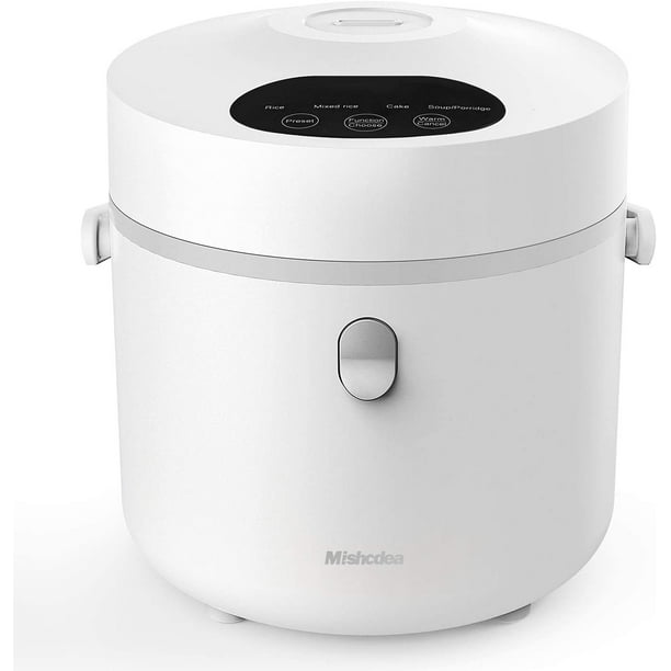 Mishcdea Small Rice Cooker, Personal Size Cooker for 12 People, Multi