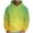 Green, variant on Fashion Hoodie for Men Gradient Color Drop Shoulder Pullover Tops Regular Fit Casual Long Sleeve Drawstring Hooded Sweatshirt Orange 2XL