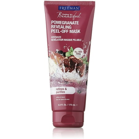 Freeman Facial Revealing Peel -Off Mask, Pomegranate, 6 (Best Peel Off Mask For Large Pores)
