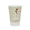 Solo R7N-J8000 Drinking Cup 7 oz. Symphony Print Wax Coated Paper Disposable, Case of 2000
