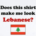 thumbnail image 2 of CafePress - Make Me Look Lebanese Infant Bodysuit - Baby Light Bodysuit, Size Newborn - 24 Months, 2 of 4