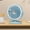 Blue, variant on YiBai Outdoor Desktop Night Light USB Rechargeable Fan, Home Dormitory Bedroom Desktop Lighting Small Table Fan, Pink #N.3671