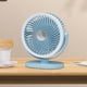 thumbnail image 1 of Ventilador, ventilador de techo, ventilador de escritorio, ventilador portátil, luz nocturna de escritorio para exteriores, ventilador recargable por USB, iluminación de escritorio para dormitorio, ve, 1 of 7