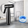 thumbnail image 1 of Pistola Pulverizadora Para Inodoro Inodoro portátil Bidet Inodoro Rociador Accesorios Baño universal para el hogar (J) Sywqhk Libre de BPA, 1 of 5