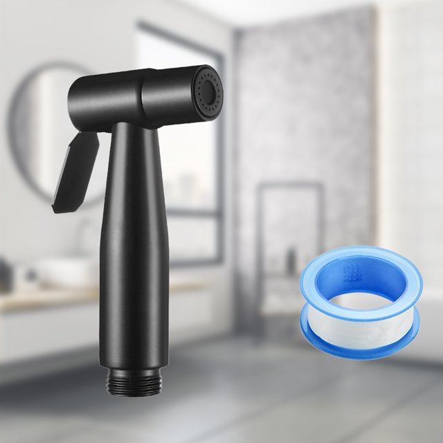 Pistola Pulverizadora Para Inodoro Inodoro portátil Bidet Inodoro Rociador Accesorios Baño universal para el hogar (J) Sywqhk Libre de BPA
