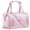 Pink, variant on Fit & Fresh Premium Neoprene Weekender Bag, Travel Bag Trolley Sleeve, Carry on Duffel Bags, Heather Grey