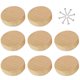 thumbnail image 2 of 8pcs / 10pcs / 20pcs / 50pcs de madera maciza manija de un solo agujero de la manija de la manija de la puerta de la manija de la manija de la manija del mango del mango del mango, 2 of 4