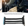 thumbnail image 4 of PCIE 5.0 Riser Cable, PCIE 5.0 X16 GPU Extension Cable Fit for RTX 4090 Ti, for PC Cases, AI Applications, Servers, Tight Space ITX, Water Cooling Systems., 4 of 7