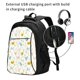 thumbnail image 2 of Balery Chicken Mochila con carga USB para hombre y mujer - Mochila impermeable y antirrobo para laptop con puerto USB para viajes, trabajo, 2 of 7