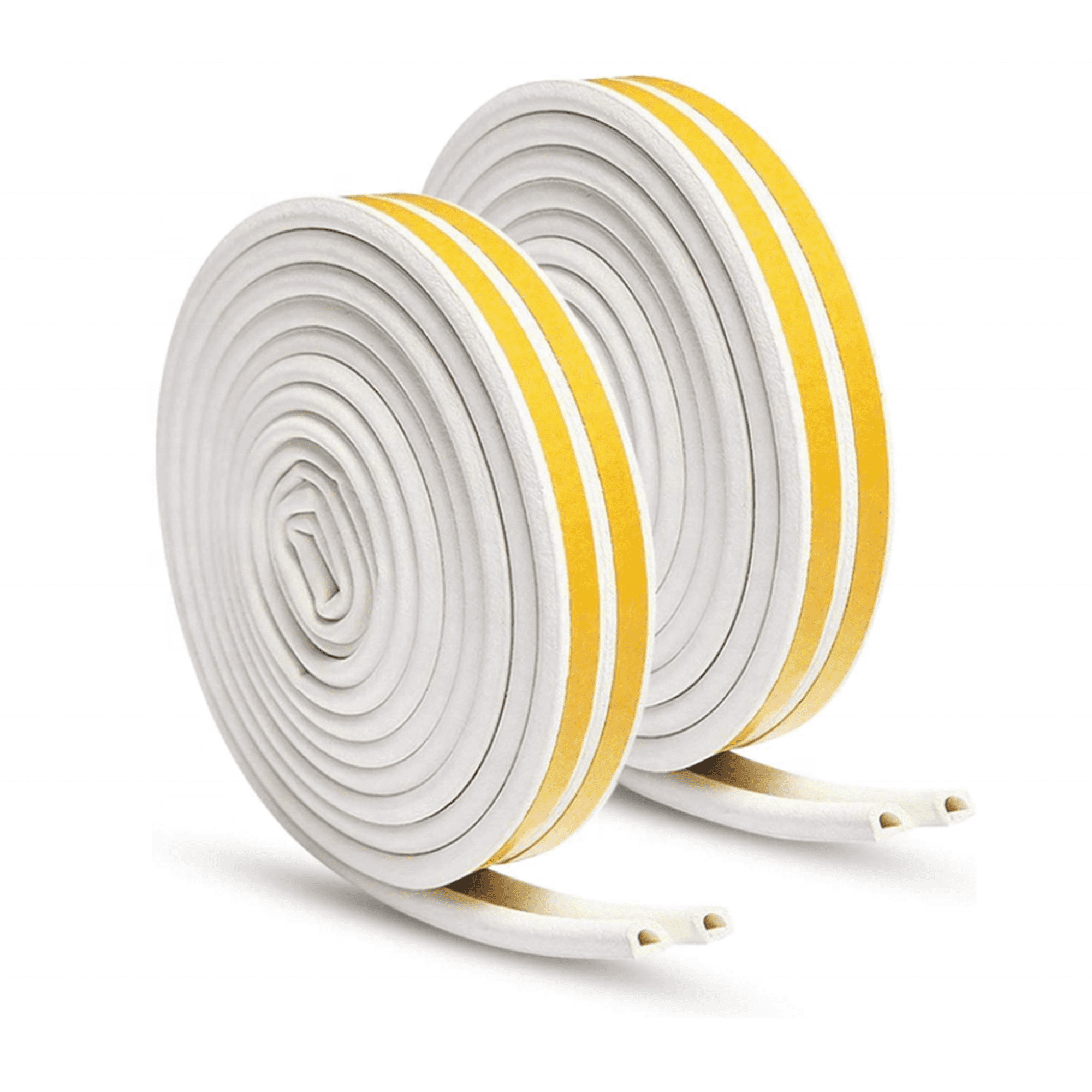 Jeffergarden Bande d'étanchéité auto-adhésive en caoutchouc de silicone pour porte et fenêtre Jeffergarden Bande d'étanchéité auto-adhésive en caoutchouc de silicone pour porte et fenêtre