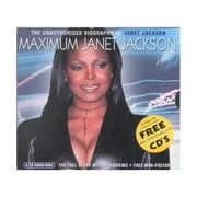 MAXIUMUM JANET JACKSON is a spoken word CD and contains no original music by the artist. It is read by Nancy McClean and written by Sally Wilford. Contains background and incidental music by Amanda Thompson.