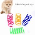 thumbnail image 2 of Jouets pour Chatons, Jouet à Ressort pour Chat Durable et Large, Ressorts Colorés, Jouet pour Animaux de Compagnie, Ressorts en Spirale 4/8/16/20 Pcs 8 Pcs 5.5x2cm, 2 of 6