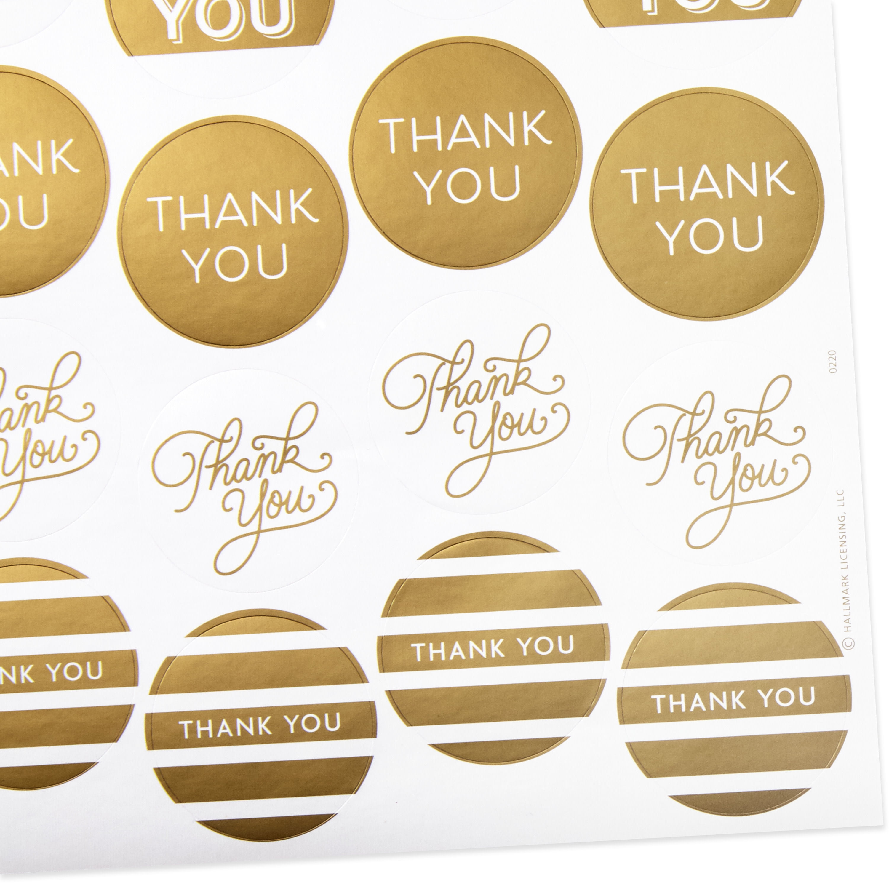 Hallmark Thank You Sticker Booklet